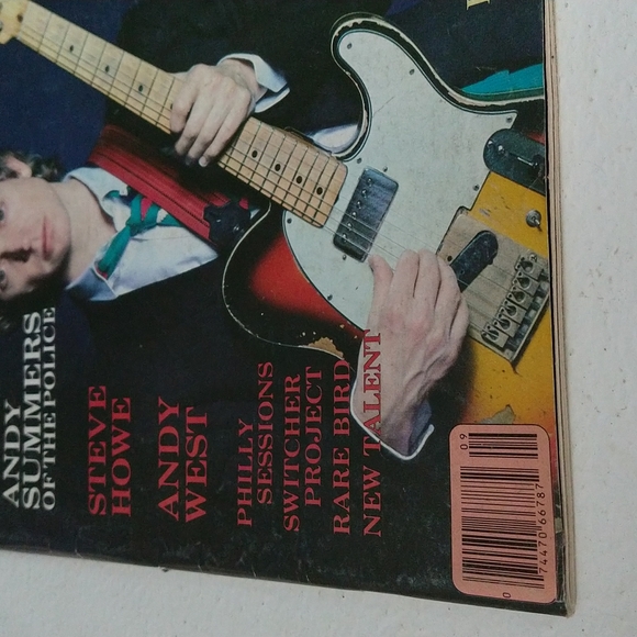 1982 Andy Summer Cover Magazine - Picture 4 of 9